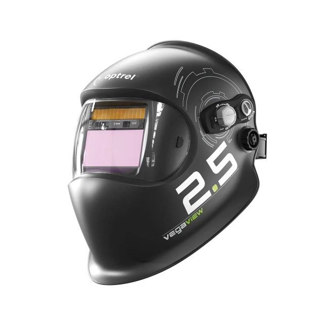 Masque de soudage Optrel VegaView 2.5 noir – vue de trois quarts