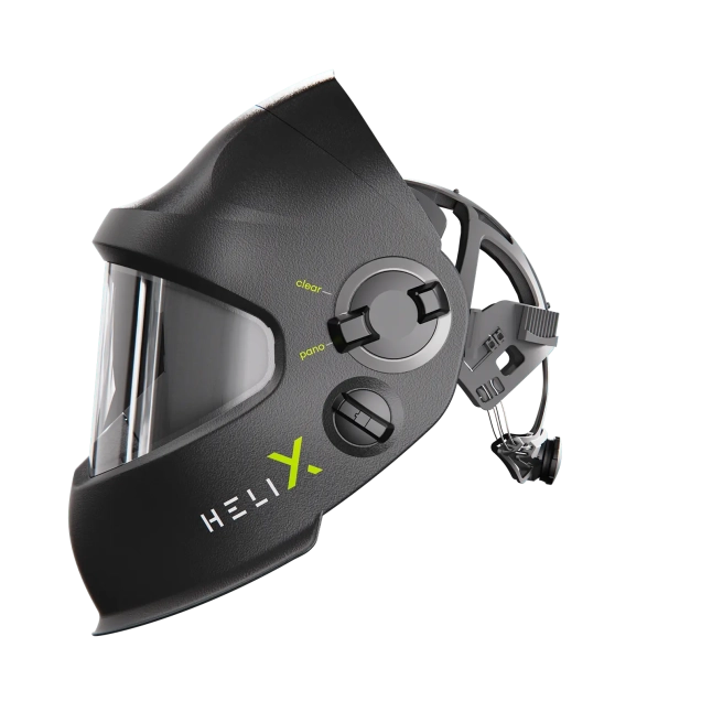 Masque de soudage Optrel Helix Quattro noir avec système Slide-Up