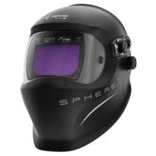 Masque de soudage Optrel SphereX 2.5 noir – vue de trois quarts