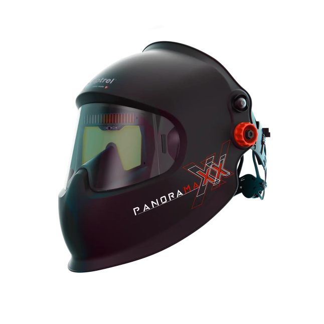 Optrel Panoramaxx L – casque de protection laser passif Casque laser Optrel Panoramaxx L noir pour découpe et nettoyage laser