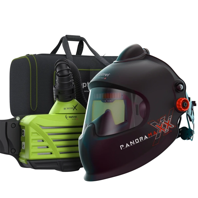 Pack Optrel e3000X + Panoramaxx Pure Air L Pack Optrel e3000X avec Panoramaxx Pure Air L