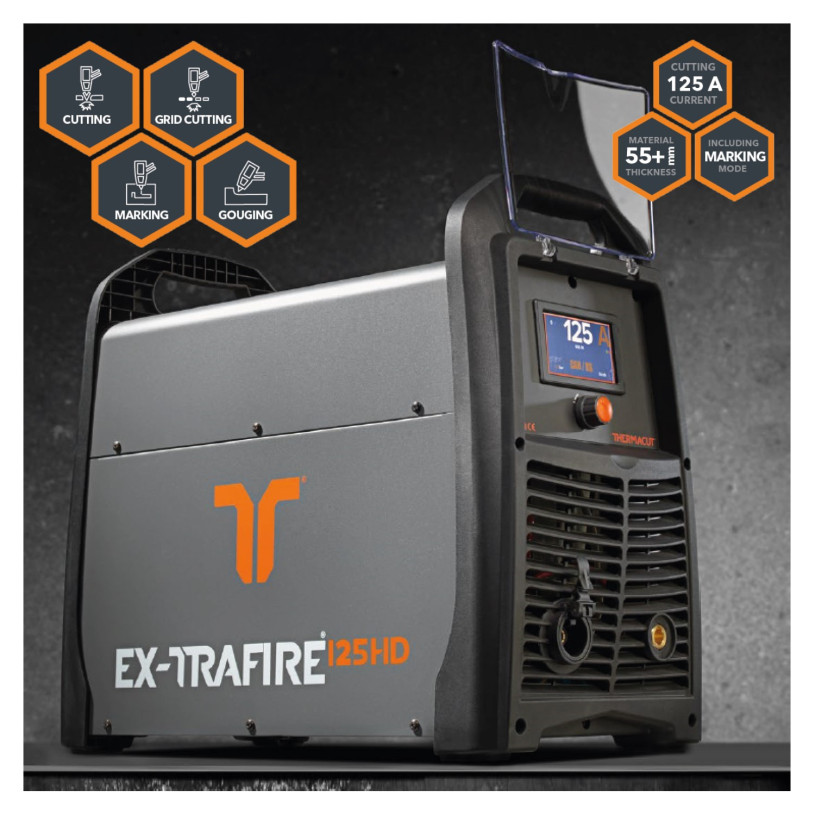 Découpeur plasma EX-TRAFIRE® 125HD – 125A