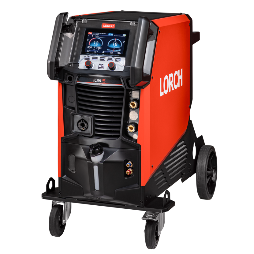 Poste à souder MIG/MAG Lorch iQS 5 compact, illustration de la gamme iQS